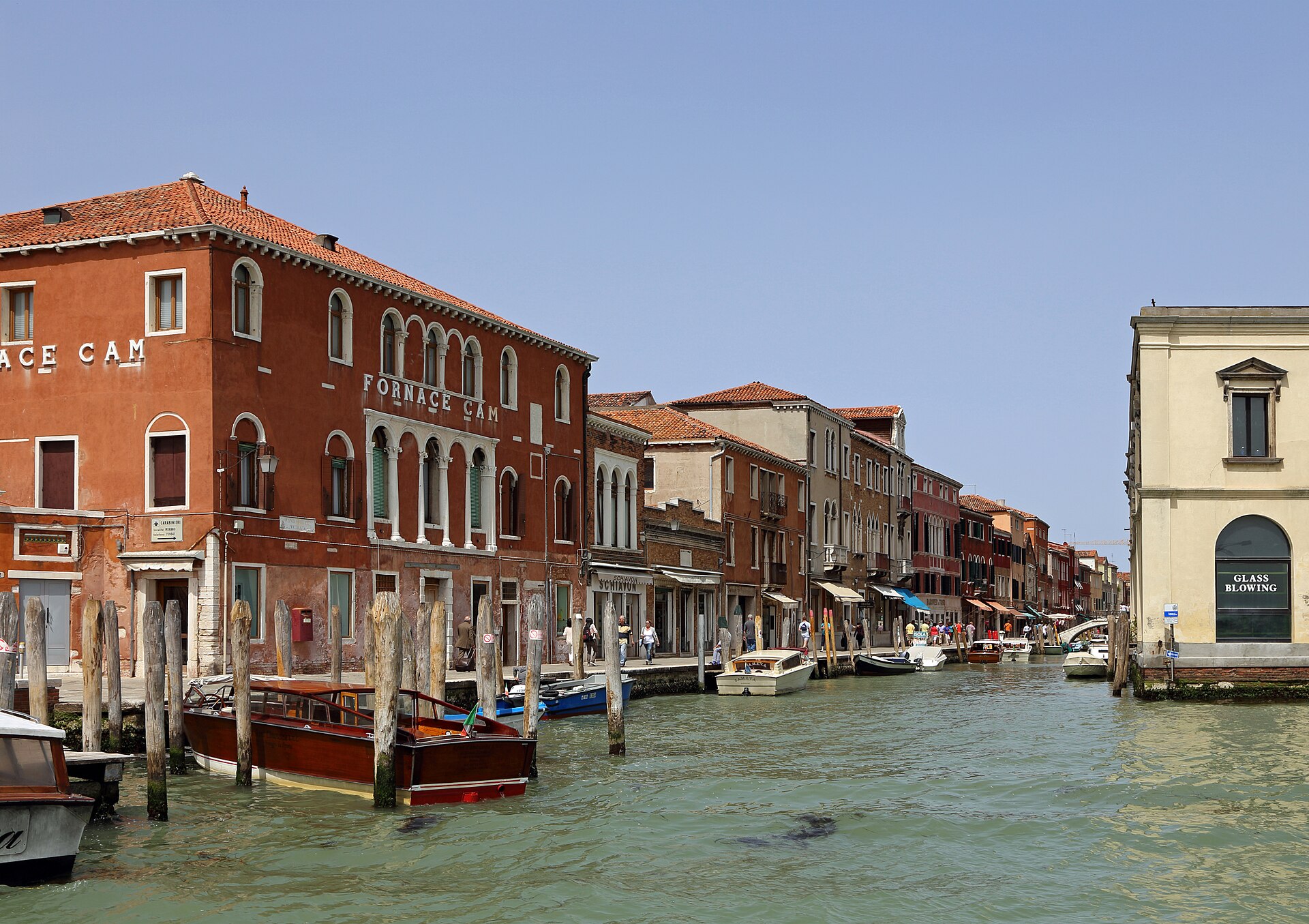 Rio dei Vetrai in Murano
